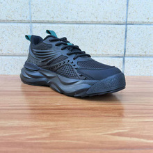 高端运动男鞋真皮秋季时尚百搭外贸休闲鞋爆米花气垫厚底老爹鞋