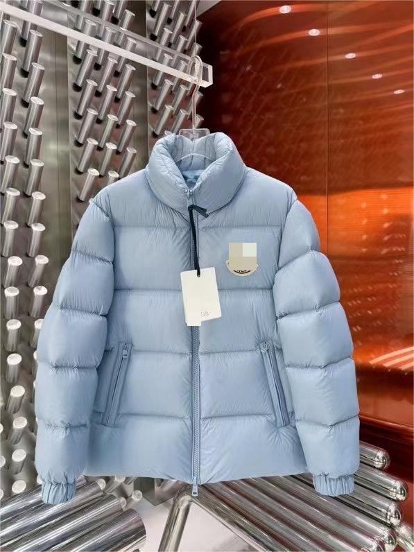 九江羽绒服跨境蒙家正确版立领大标白鸭绒冬季保暖外套面包服夹克|undefined