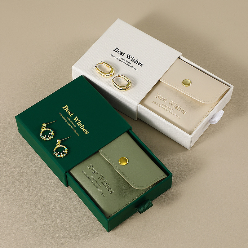 10g Weight Jewelry Boxes Classification 1 Piece, 1 Set Quantity Daily Occasion Pu Leather Material Solid Color Pattern Retro, Classic Style Style 1 Piece 1 Set Pu Leather Retro Classic Style Daily Solid Color Jewelry Boxes 8
