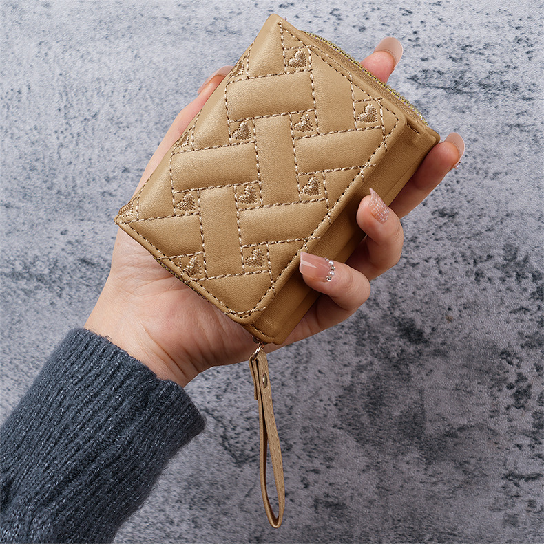 Mujeres Color Sólido Cuero Sintético Gire La Tapa Carteras Pequeña display picture 10