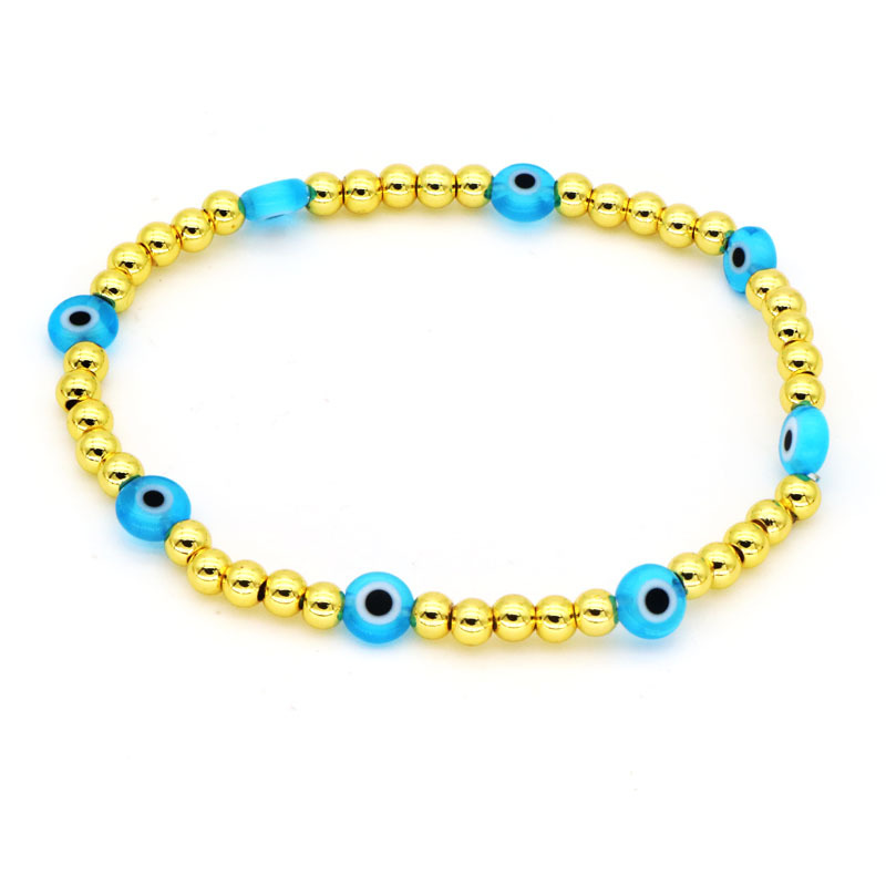 Fashion Devilu0027S Eye Copper Plating Bracelets 1 Piece