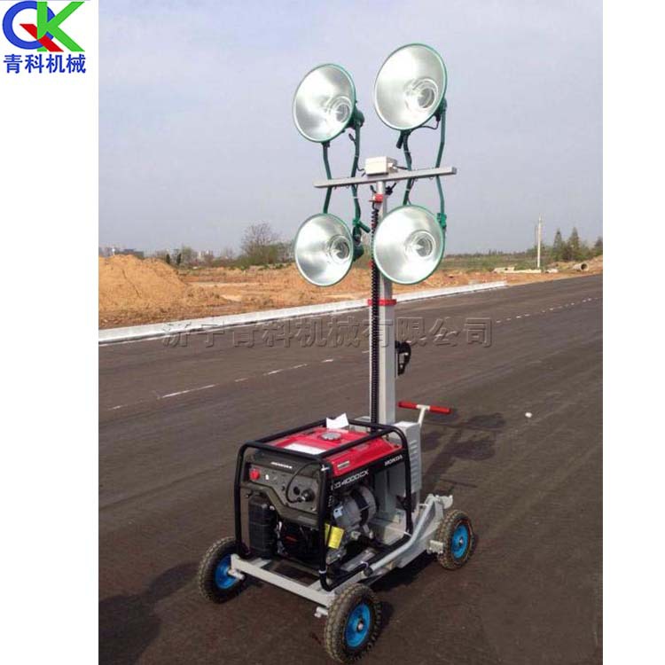 夜间施工应急照明车 自动升降泛光工作灯 夜间施工照亮车 工具
