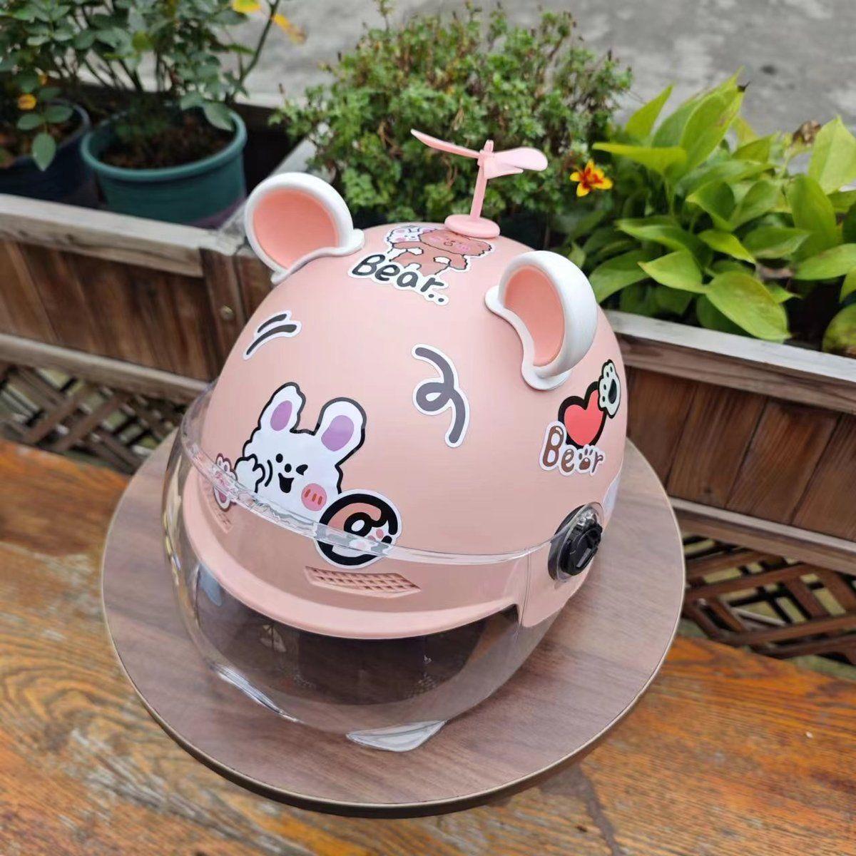 New national standard adult unbreakable electric motorcycle helmet for men and women, cute design, suitable for couples and best friends, with summer sun protection and breathable features