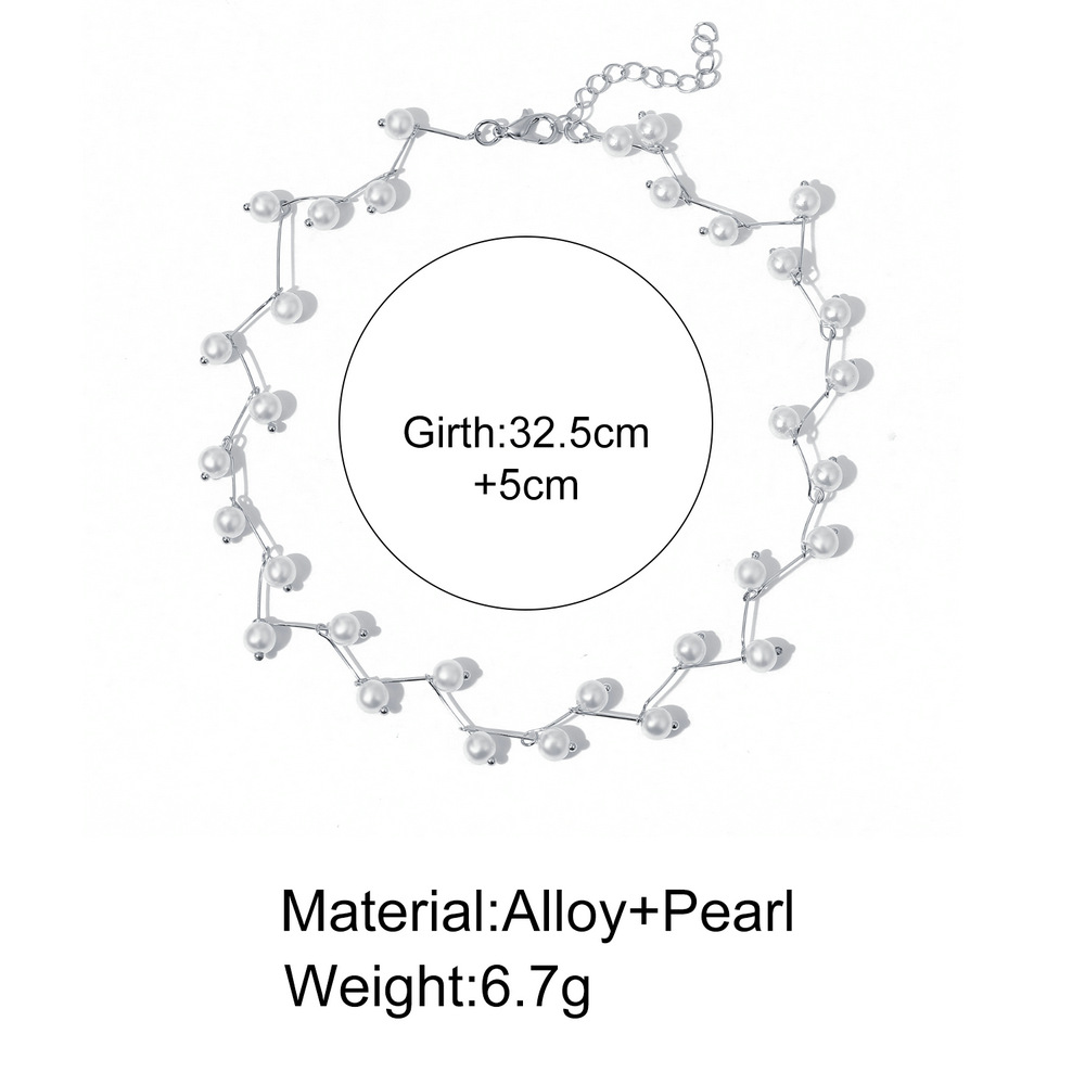 Fashion Alloy Necklace Wholesale display picture 2