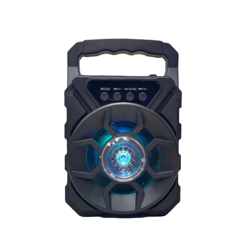 元のメーカーのミミ奇の新型の3寸のbluetoothのスピーカーは携帯カードのk歌のイルミネーションの屋外の広場のダンスの音響を持ちます。|undefined