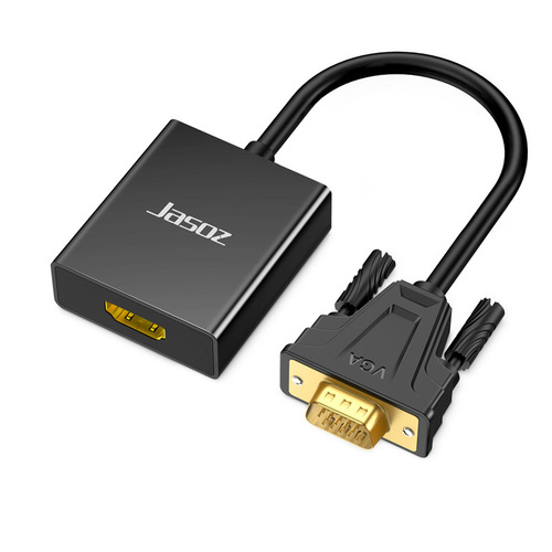 VGA to HDMI converter computer connection monitor TV vga to hdmi adapter cable with audio power supply