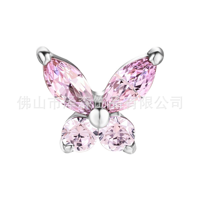 Labret piercing jewelry detail image