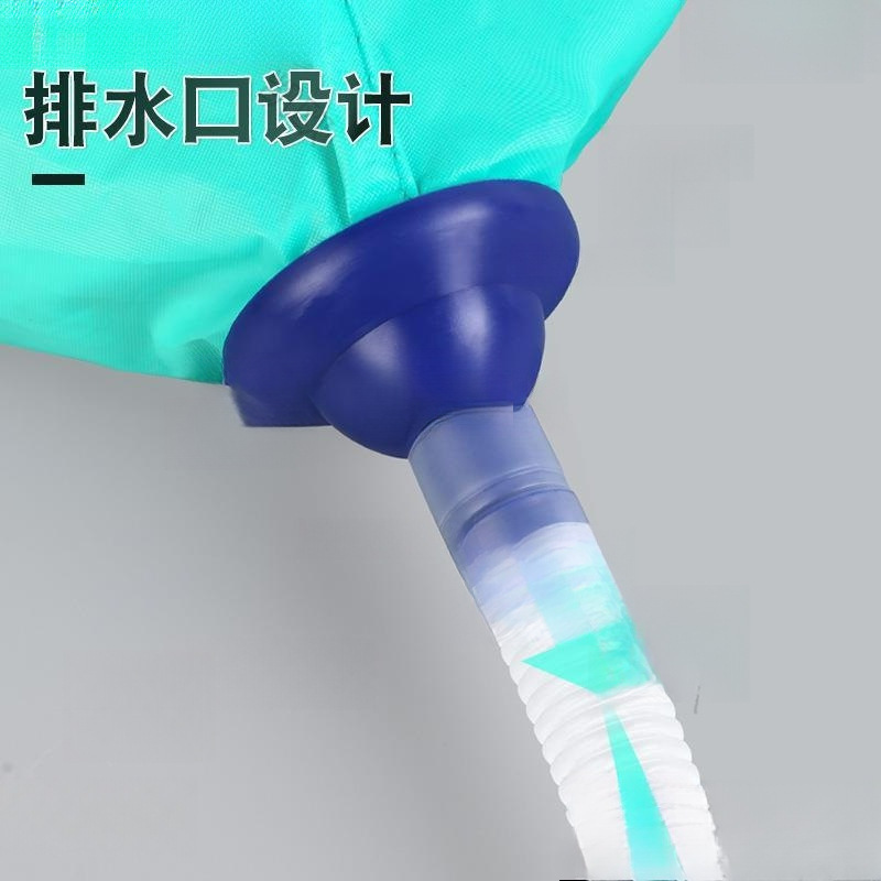 conjunto completo de herramientas de limpieza para conector de agua de aire acondicionado, bolsa de agua interna y externa, conjunto de limpieza general