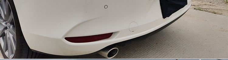 Suitable for 20-22 next generation Mazda 3 Angksera modified blade rear wing Angksera fixed wing