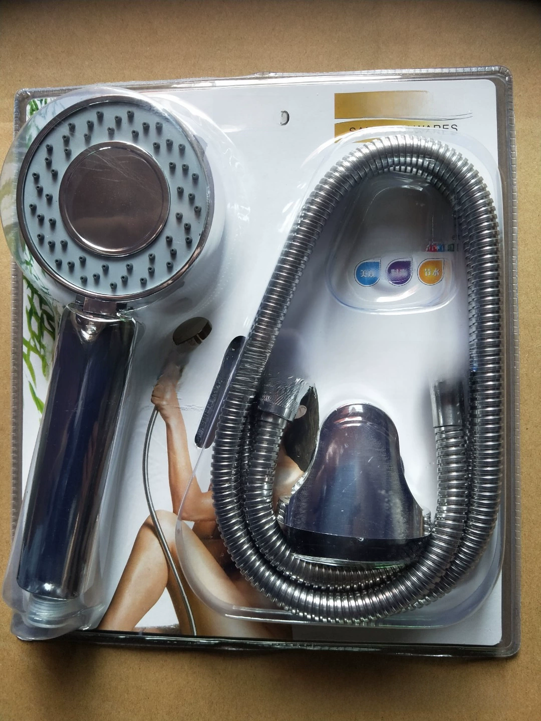 Set stainless steel, 1.5meter, 2meter, 3meter, 3 piece set