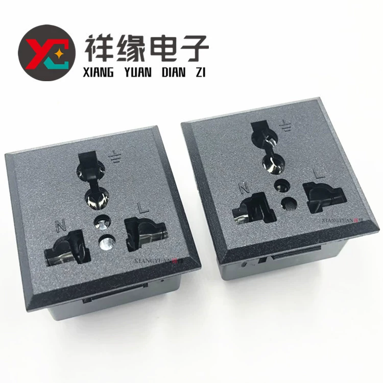 Поставка AC-015 AC-012 Встроенная розетка с тремя отверстиями SS-8.01 Железная розетка на миллион больших карт