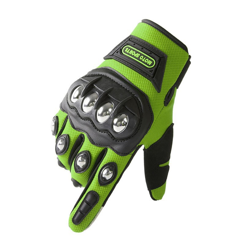 機関車の手袋の男性のフィットネスの運動のタッチパネルの滑り止めの屋外の騎乗の防護のタッチパネルのステンレスの殻のすべての指のA32-GK