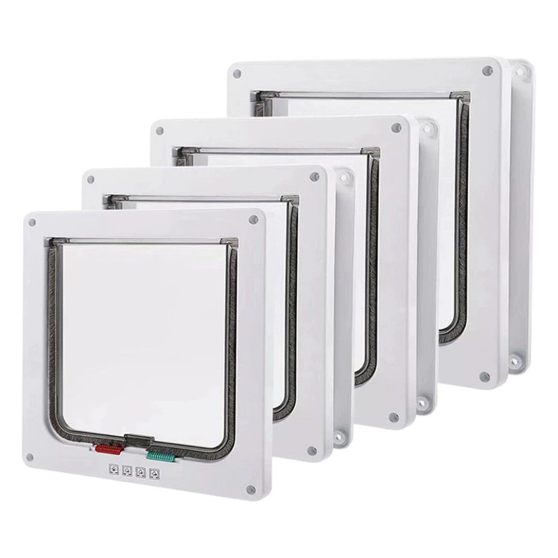 Поставка фабрики любимчика Кошка дверь в наличии дверь собаки двусторонний доступ дверь окно экран стекло акриловый лист кошка питомник