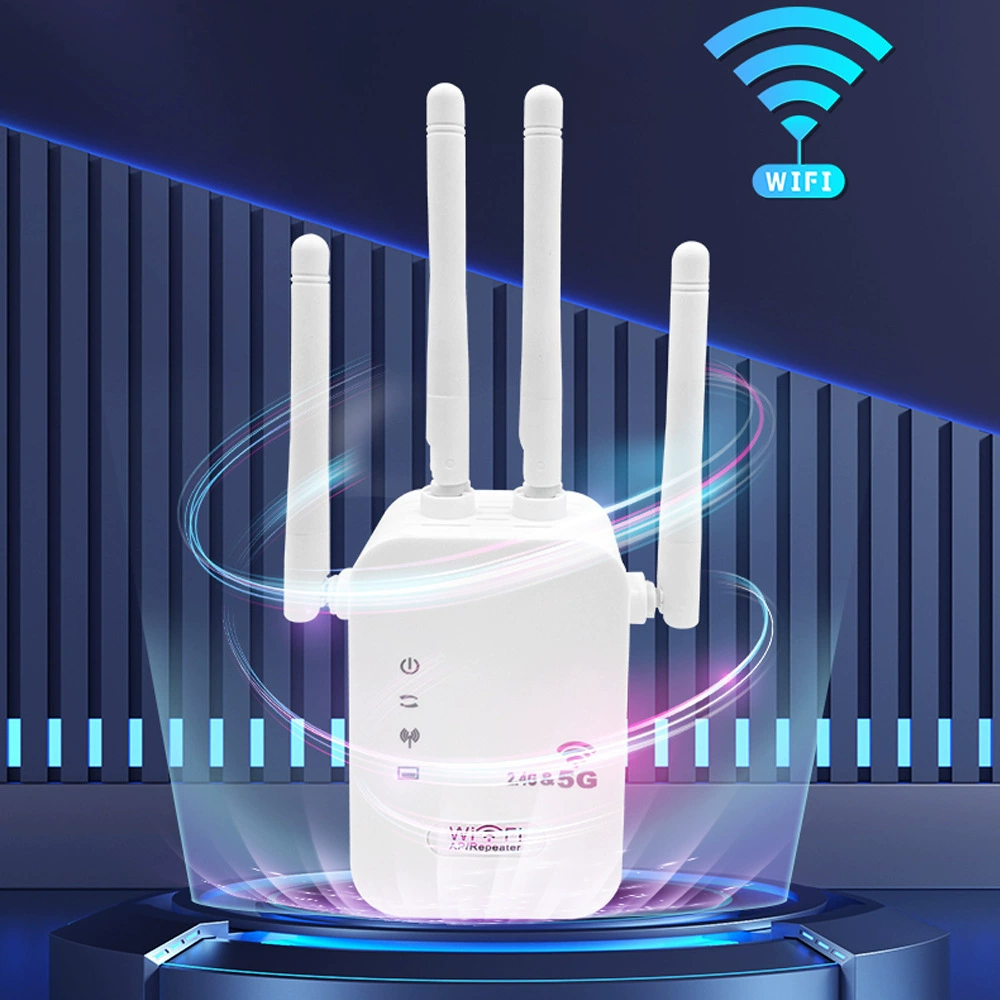 Беспроводной маршрутизатор 1200м, усилитель сигнала WiFi, повторитель WiFi, двухдиапазонный 5G