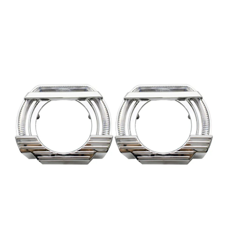 2.5 cubierta cuadrada integrada cubierta de lente de apertura LED cubierta decorativa cubierta cuadrada ángel ojo cubierta integrada cubierta de sombra