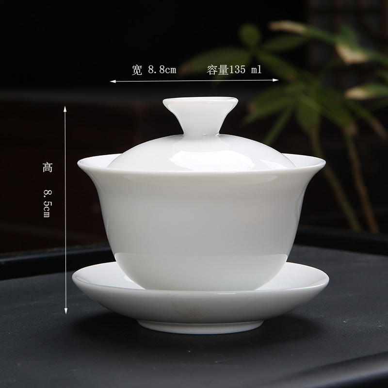 White porcelain [Sancai bowl] 135ml