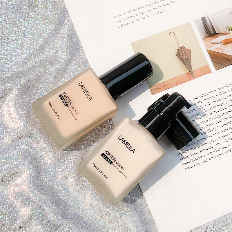 Liquid foundation wholesale long-lasting glass bottle waterproof concealer without makeup oil control skin moisturizing bb cream dry skin for men and women