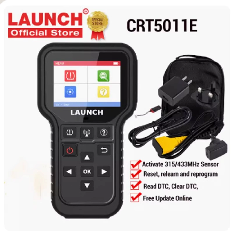 Yuanzheng LAUNCH Overseas edition CRT5011E универсальный инструмент для согласования давления в шинах обучающий инструмент активации сброса автоматического ремонта