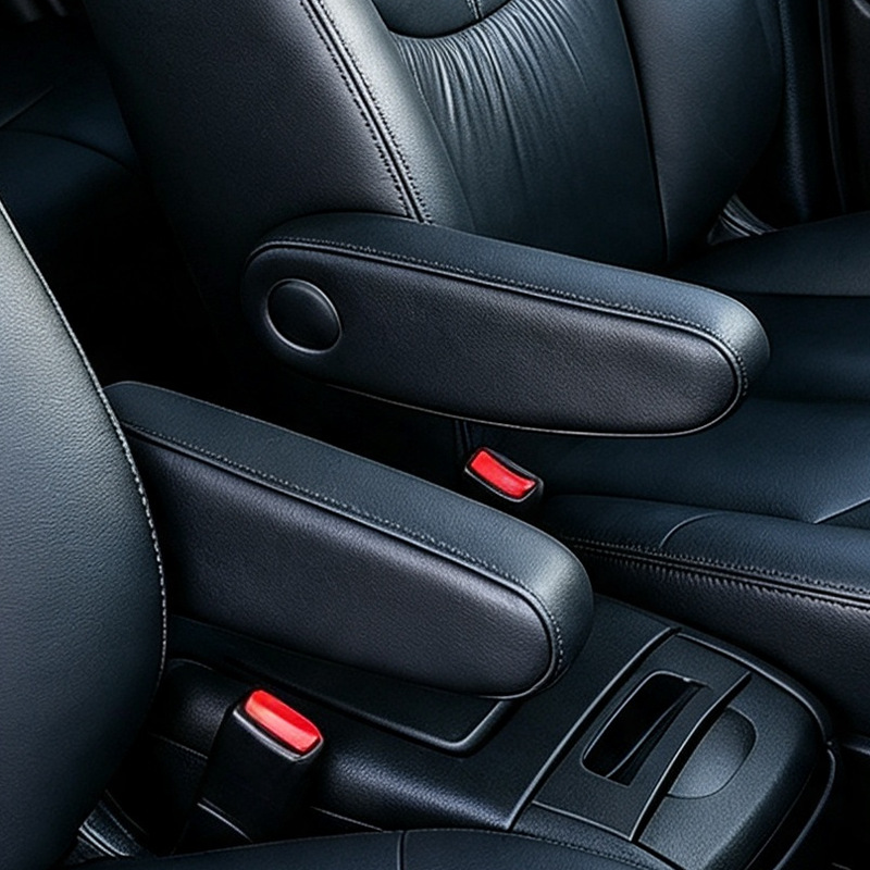 Funda de cuero para reposabrazos laterales, compatible con Lexus 300, 330, 350 de los años 03-09, accesorio especial específico para el modelo de coche. image 9