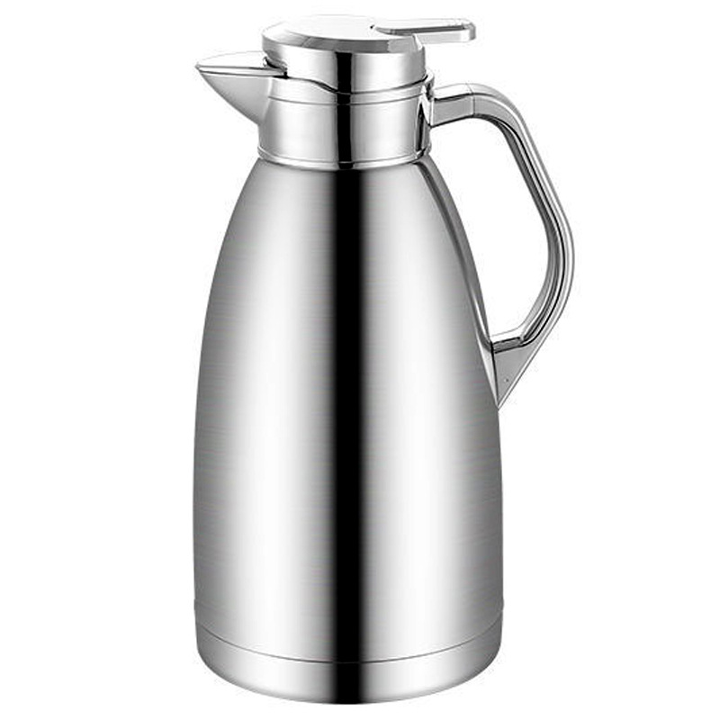 304 de acero inoxidable olla romana de doble capa de aislamiento al vacío olla de gran capacidad hervidor de café de regalo comercial al por mayor