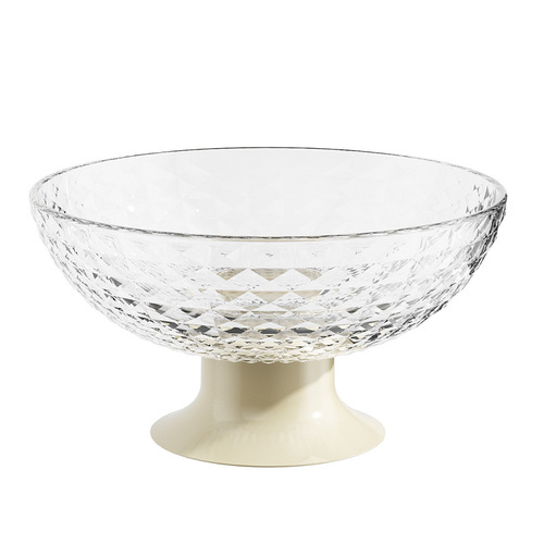 Internet celebrity fruit plate, home living room coffee table, candy snack plate, light luxury style, high appearance, drainable large capacity fruit plate
