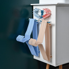 Punch-free clothes hanger storage balcony clothes drying rack clip hook storage paper towel storage washing machine rack