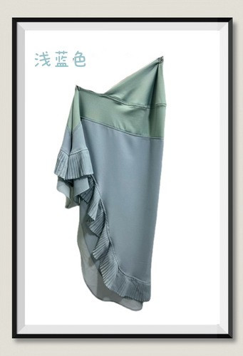 New Malaysian turban double chiffon pleated edge head cover scarf with multiple colors factory direct sale W008