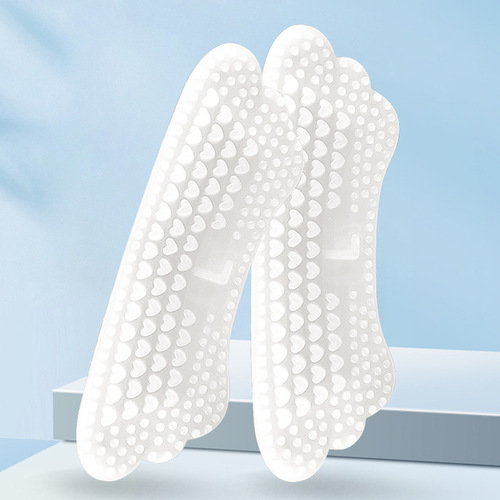 High-heeled shoes, anti-falling artifact, heel stickers, thickening, anti-falling shoes, big change to half size, women's anti-wear heel stickers