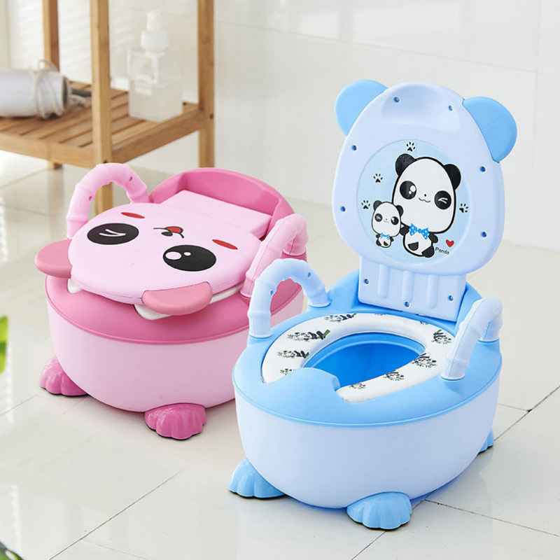Children's Toilet Seat for Boys and Girls, Cartoon Potty for 1-6 Years Old, Baby Toilet Seat, Kids Urinal, Drawer-Style