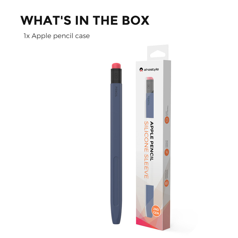 アップルペンのシリコン保護カバーApple Pencil pro & 2世代レトロ鉛筆滑り止めペンカバー|undefined