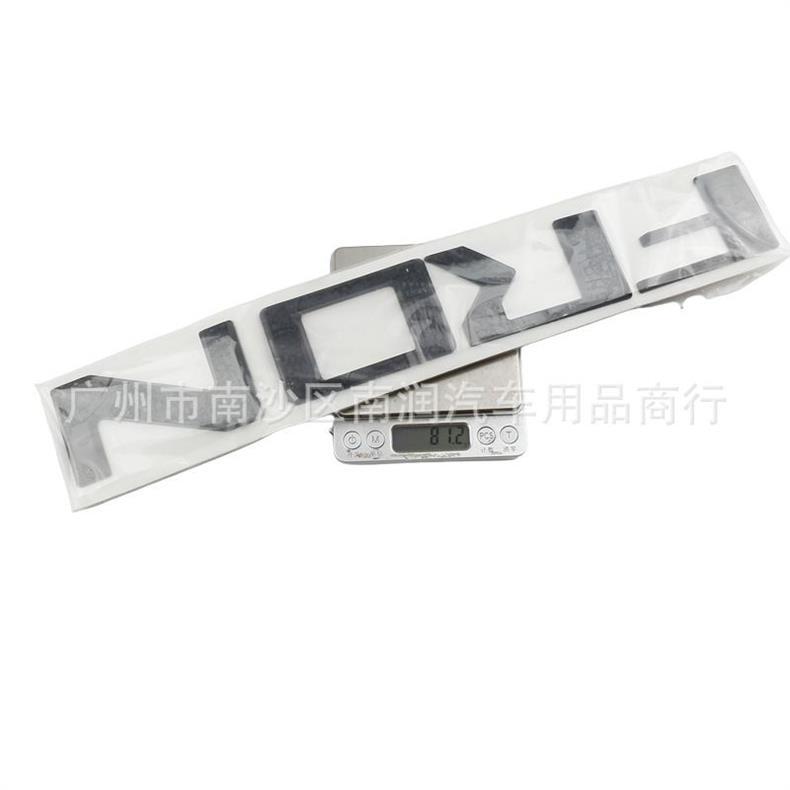 Suitable for Nissan FRONTIER tail box emblem, ABS pickup truck modification sticker, recessed emblem, plastic sticker