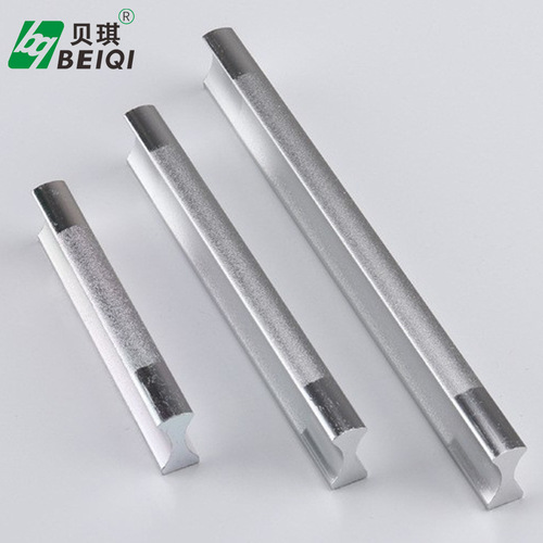 Factory wholesale direct supply one-piece aluminum alloy drawer handle furniture hardware handle in gold color