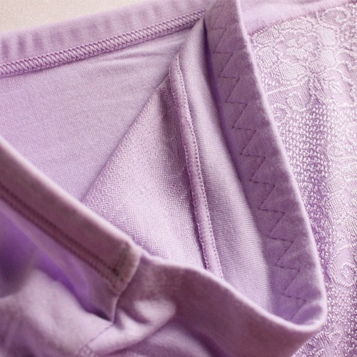 Women's Large Size Underwear Women's Jacquard Breathable Mid-Rise Underwear Briefs Underwear Women's Wholesale