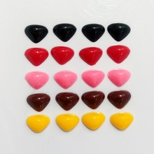 平底三角光鼻玩具毛绒公仔鼻子手工diy饰品配件动物狗狗塑料鼻子