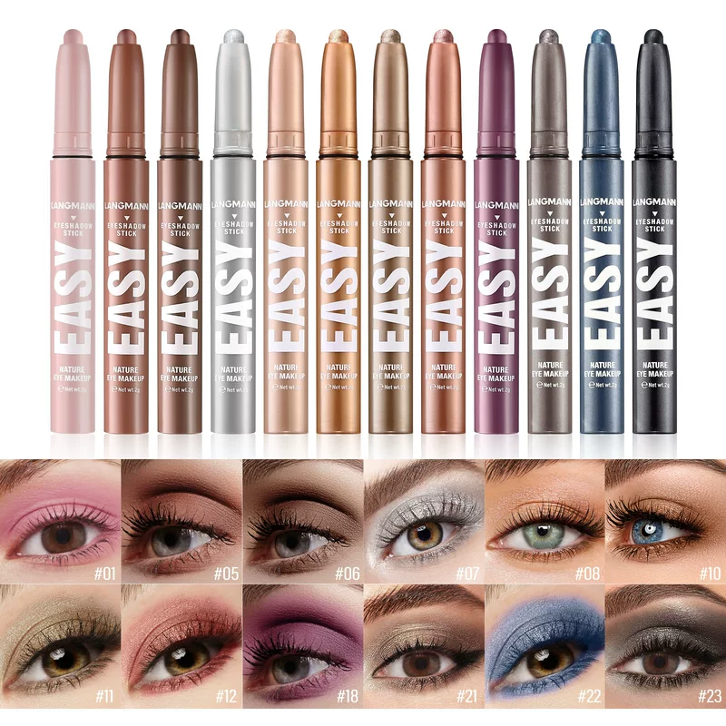 Тени-карандаш для век LANGMANN single eye shadow stick