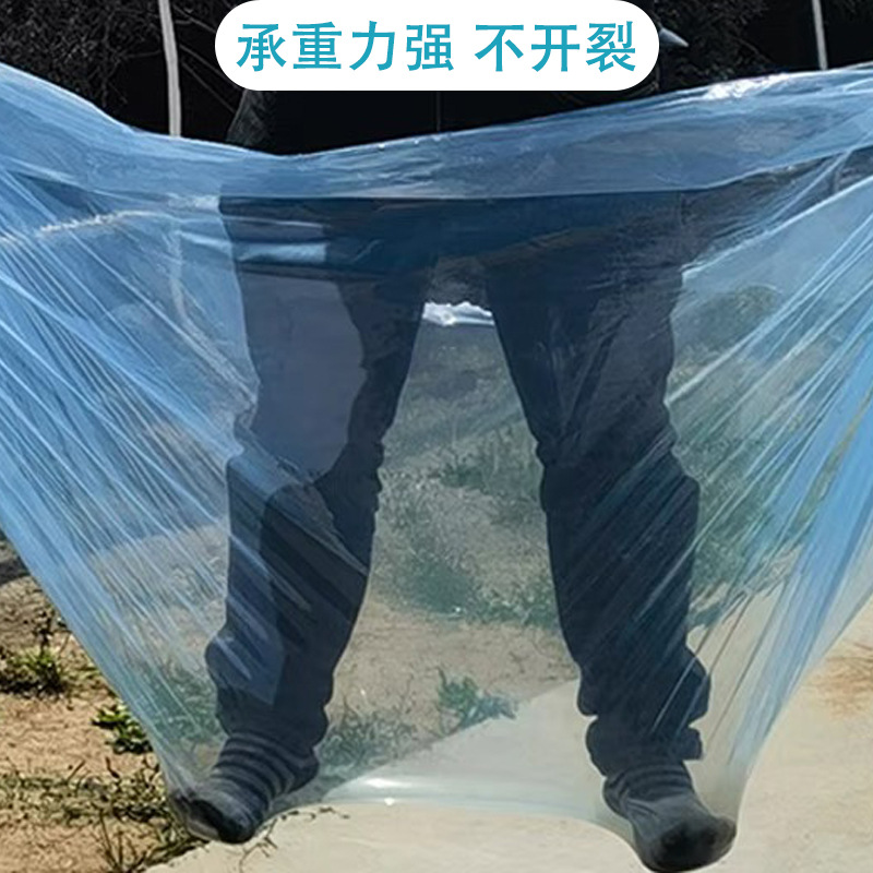 Película de plástico Película de embalaje engrosada Película de suministro directo de fábrica Película transparente a prueba de polvo Película de invernadero al por mayor Película de PE