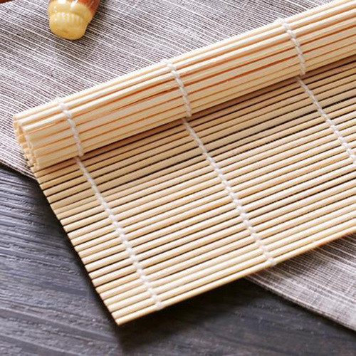 Individually packaged seaweed rice, white bamboo curtain, hand-woven Japanese tools, commercial sushi mat, sushi roll curtain
