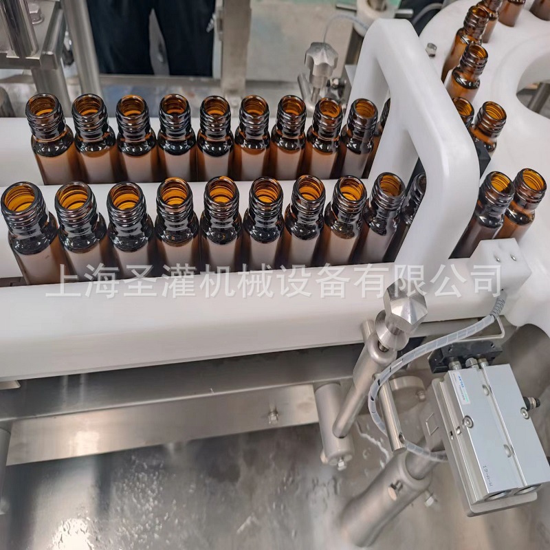 50毫升口服液高速灌装轧盖机 30ml原浆全自动灌装机现货供应