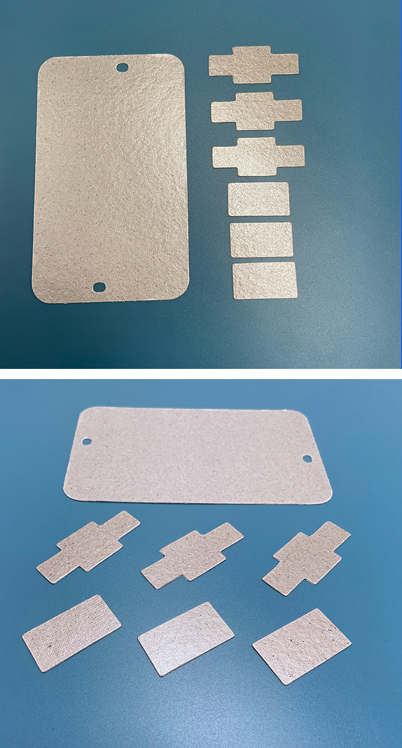 合成云母片绝缘隔热云母垫片电器卷发棒防火耐高温云母垫圈定 制