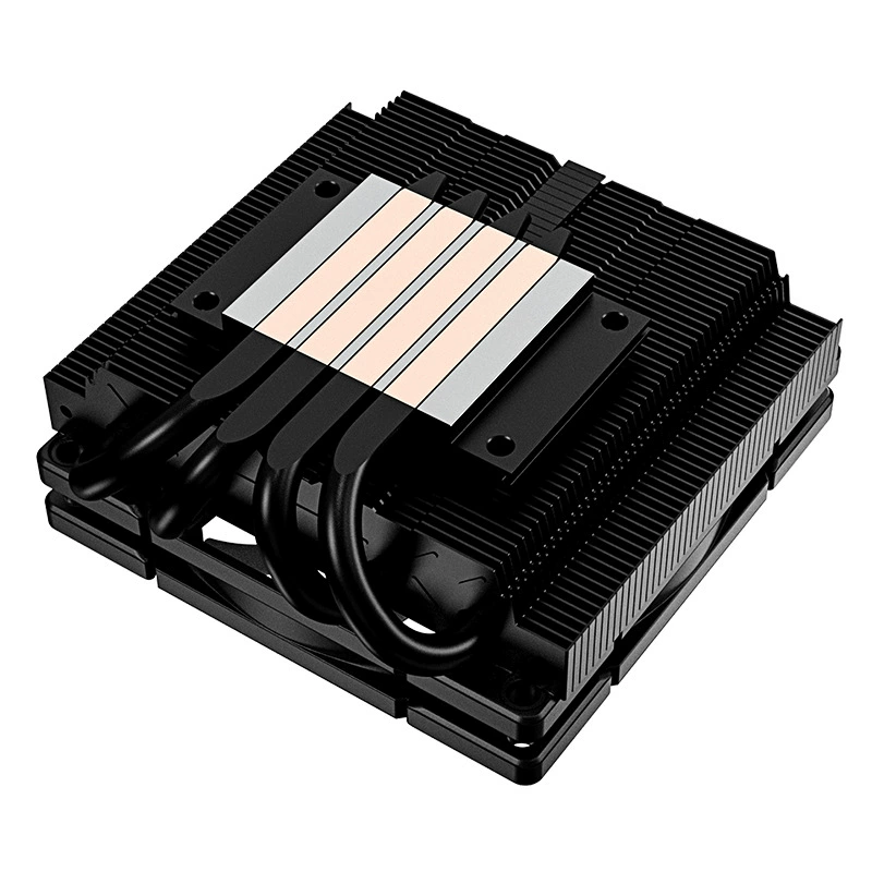 ID-COOLING IS-40X двойная платформа, тонкий кулер для процессора с четырьмя тепловыми трубками, push-down, поддержка сокетов 1700 и AM4
