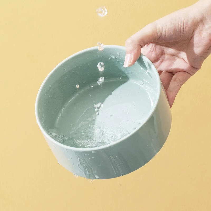 Ceramic Pet Bowl Food Basin Water Bowl Easy to Clean Cat Bowl Dog Bowl Cat Food Bowl Dog Rice Bowl Large Dog Food Bowl Drinking Water