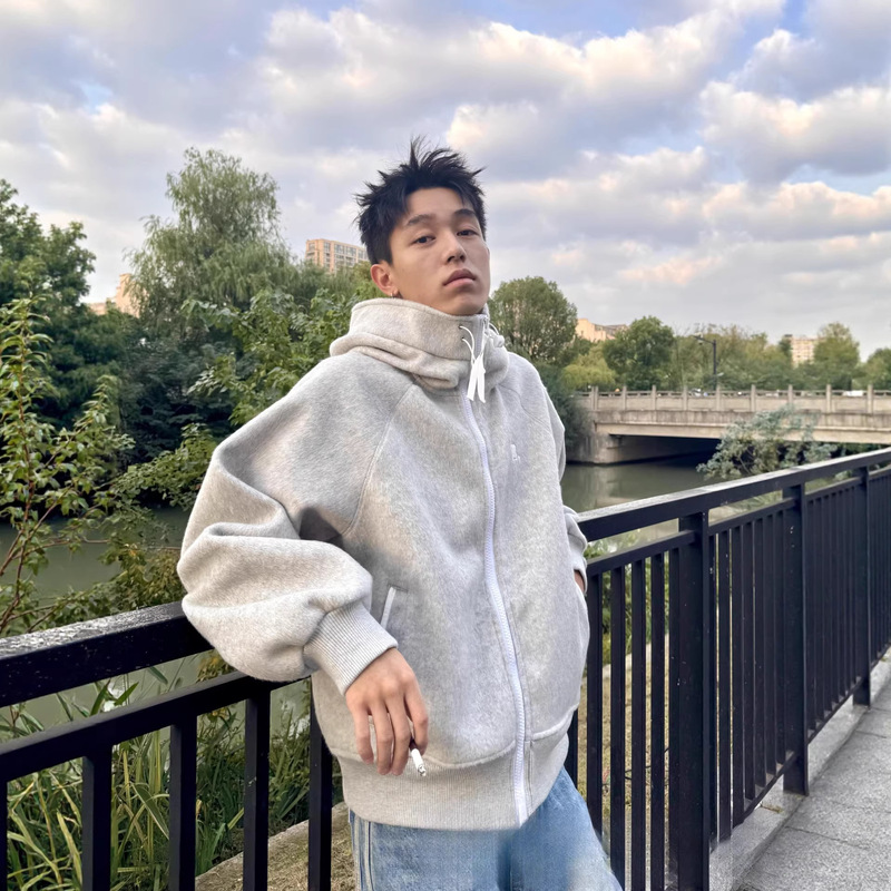 Big Goose Sweatshirt 01 Canadian Chilliwack Hooded Shearling Bomber Jacket 7102W1