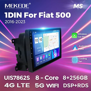 For 1DIN For Fiat 500 2016-2023 Fiat 500 Android car central control Navigator