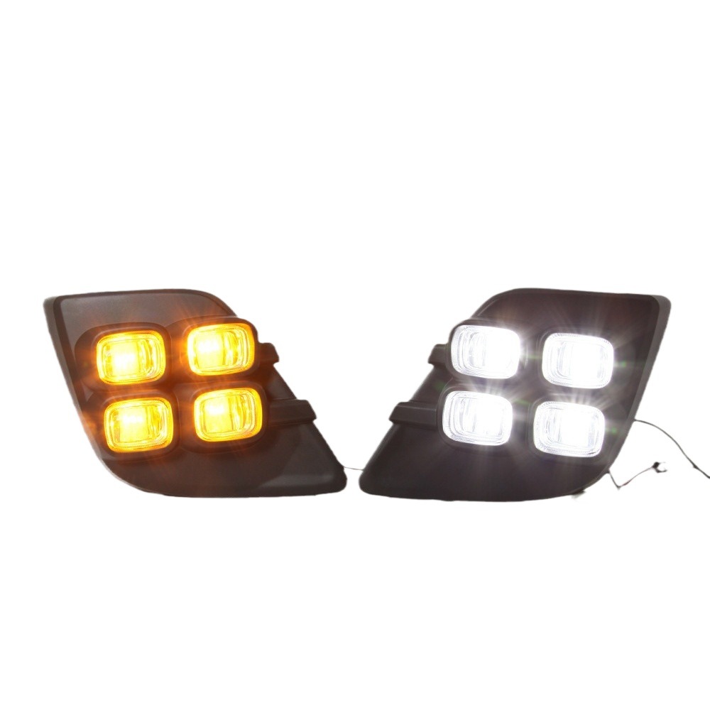 Adecuado para 15-16-17 HELAX Luz de marcha diurna REVO Luz de marcha diurna luz blanca de cuatro ojos con dirección image 5