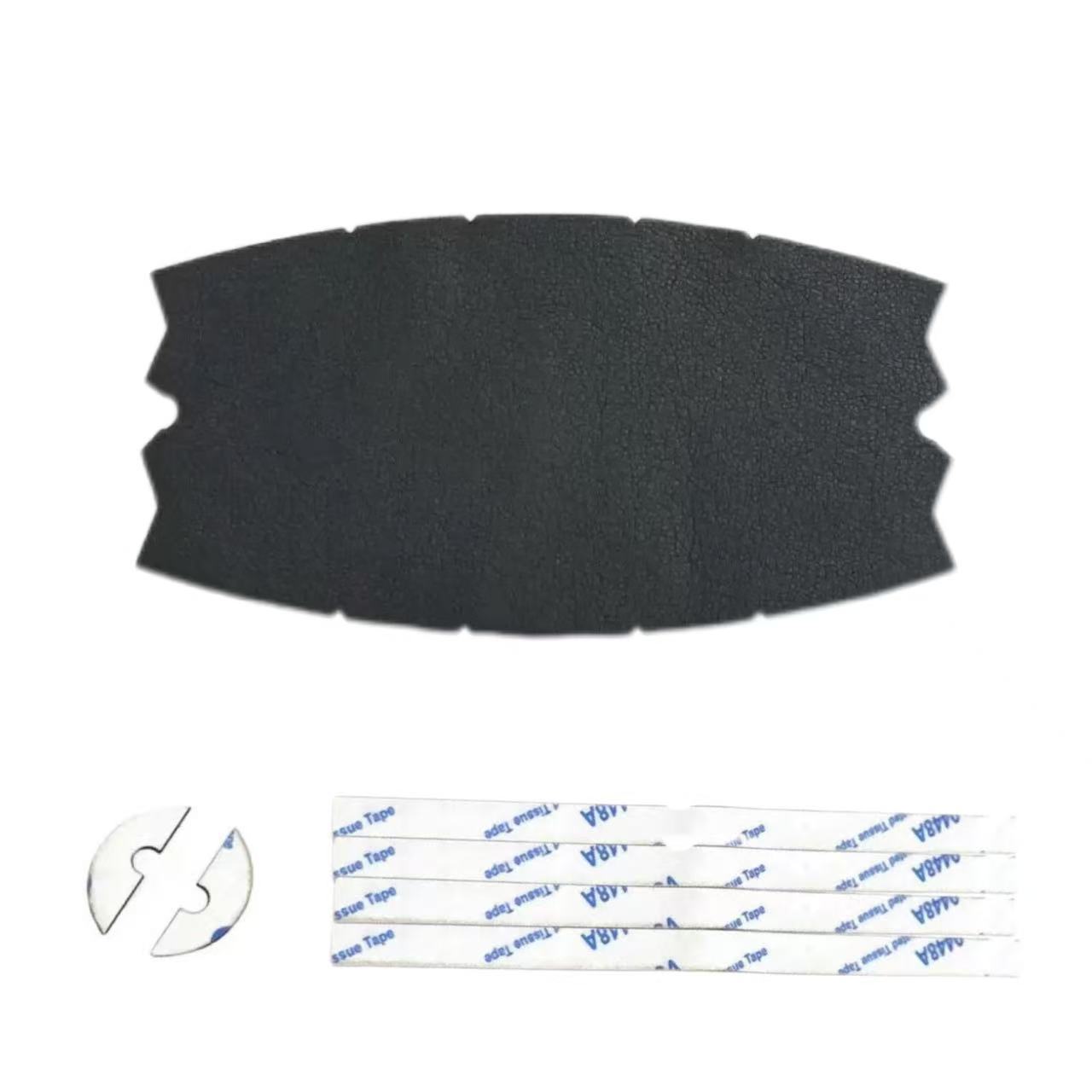 Diadema negra de cuero 1000XM2. Individual [con un juego completo de cinta de doble cara 3M].