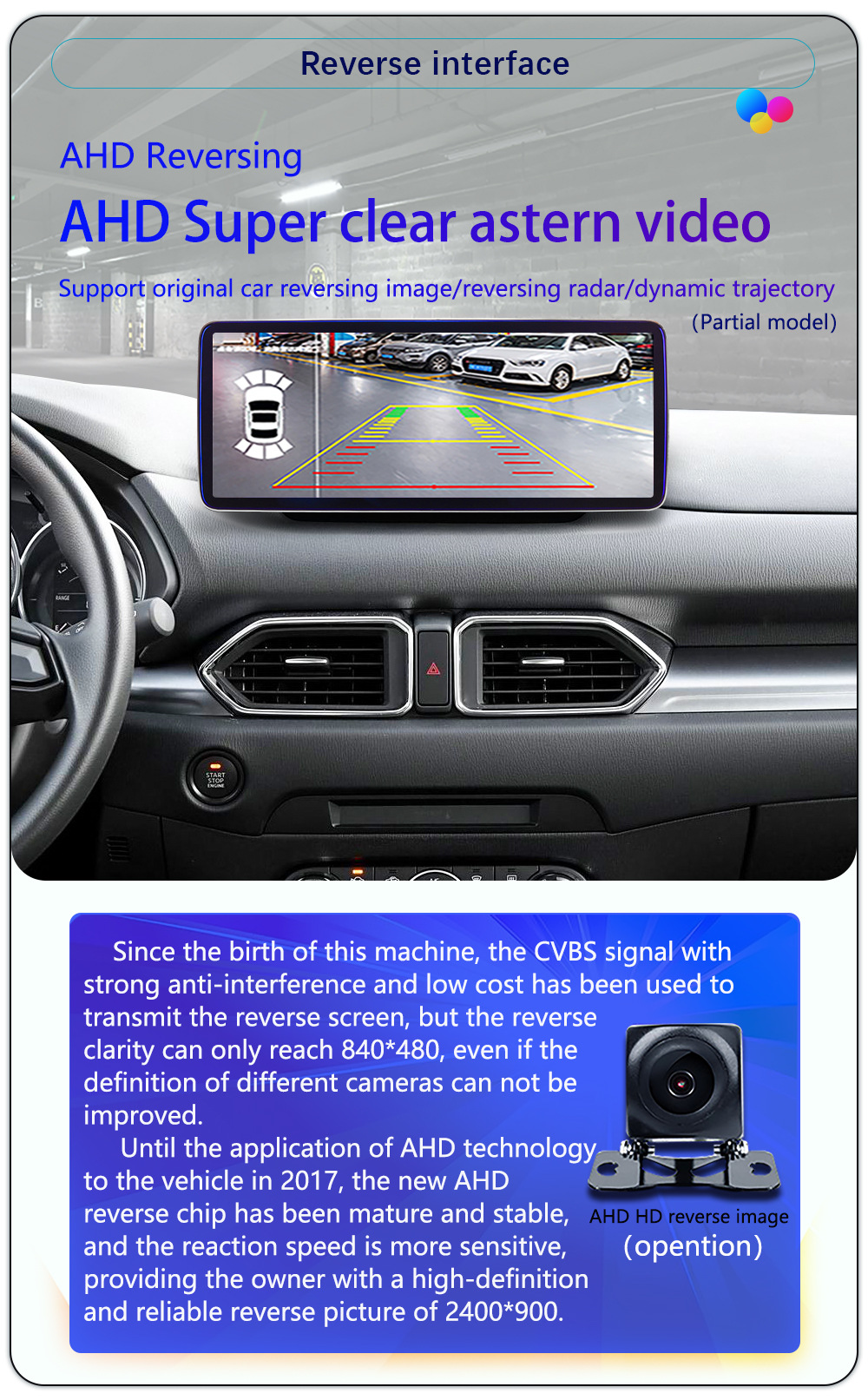 Suitable for 17-25 Models 12.3inch Mazda Cx-5 Central Control Android Qualcomm Eight-Core Dual-System Large-Screen Navigator