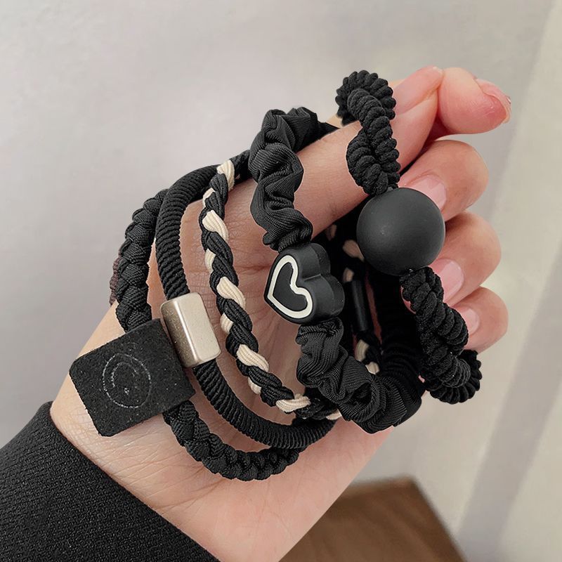 Coleteros, gomas para el pelo para niñas, alta elasticidad y durabilidad, para atar el cabello, nuevos accesorios para el cabello elegantes 2025