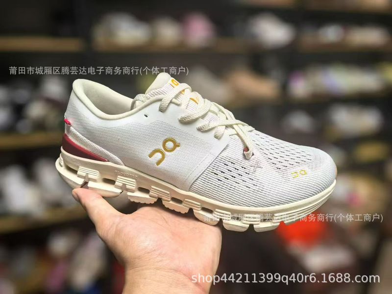 莆田工厂直销On昂跑 Cloud X4 透气跑步鞋网布运动鞋鞋外贸跨境款|undefined