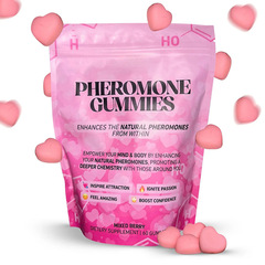 現物包郵便tkアマゾンクロスボーダー爆金60粒情報素ソフトキャンディPHEROMONE GUMMIES直販