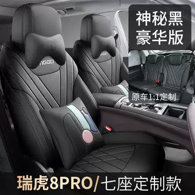 All-Season Special Seat Covers, Seven-Seater — Modelə uyğun (Original) oturacaq örtükləri - mysterious-black-seven-seater-deluxe-edition-note-the-model-year